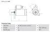 Стартер BOSCH 0 986 018 200 (фото 1)