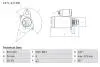 Стартер BOSCH 0 986 018 250 (фото 1)