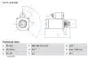 Стартер BOSCH 0 986 019 301 (фото 1)