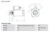 Стартер BOSCH 0986020070 (фото 1)