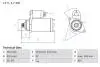 Стартер BOSCH 0 986 020 300 (фото 1)