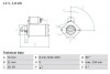 Стартер BOSCH 0986021230 (фото 1)