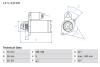 Стартер BOSCH 0 986 022 151 (фото 1)