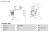 Стартер BOSCH 0986022240 (фото 1)
