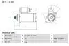 Стартер BOSCH 0986022290 (фото 1)