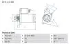 Стартер BOSCH 0 986 022 450 (фото 1)