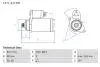 Стартер BOSCH 0 986 022 460 (фото 1)