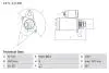 Стартер BOSCH 0 986 022 780 (фото 1)