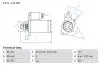 Стартер BOSCH 0986023470 (фото 1)