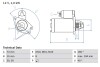 Стартер BOSCH 0986023920 (фото 1)