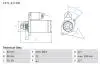 Стартер BOSCH 0 986 024 380 (фото 1)