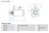 Стартер BOSCH 0986025550 (фото 1)