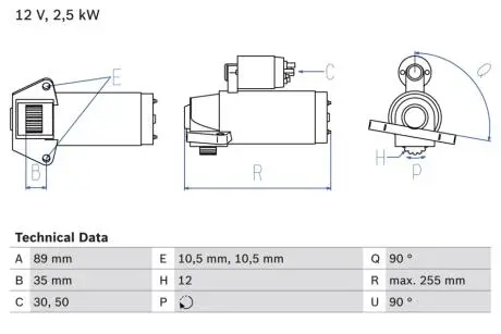 Автозапчасть BOSCH 0986027010