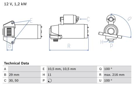 Автозапчасть BOSCH 0986028010
