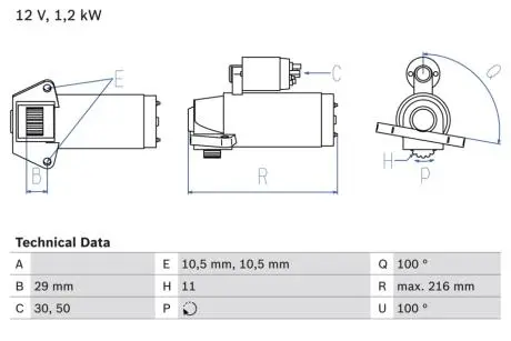 Автозапчасть BOSCH 0986028010