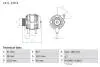 А_Генератор_ 14V 120A OPEL/SAAB Calibra/Omega/Vectra/900/9000 \&#039;\&#039;2,0-3,2 \&#039;\&#039;92-03 BOSCH 0986039250 (фото 1)