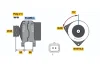 Генератор Renault BOSCH 0986045221 (фото 1)