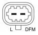 Генератор (14В, 105А, відновлений) OPEL CORSA D, CORSA D/HATCHBACK, MERIVA B 1.3D 07.06-11.14 BOSCH 0986084190 (фото 2)