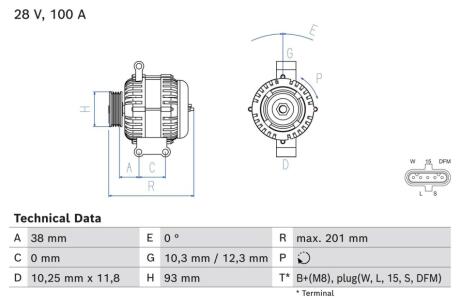 Автозапчасть BOSCH 0986084520