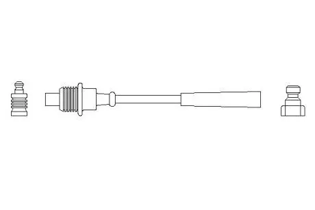 Провід запалювання BOSCH 0986356151