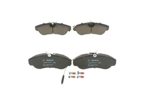 Тормозные колодки дисковые CITROEN Jumper 1.9,2.5Diesel/FIAT DUCATO 18,4x4 2.5,2.8TD/PEUGEOT Boxer BOSCH 0986424031