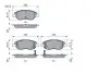 Тормозные колодки дисковые BOSCH 0986424042 (фото 2)