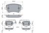 Комплект гальмівних колодок BOSCH 0 986 424 057 (фото 7)