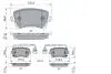Комплект гальмівних колодок BOSCH 0 986 424 057 (фото 7)