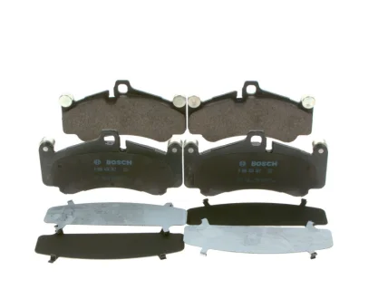 Комплект гальмівних колодок передн, PORSCHE 911 3.8 05.09-12.11 BOSCH 0986424067