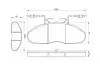 Тормозные колодки, дисковый тормоз.) BOSCH 0986424080 (фото 6)