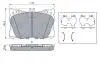 Тормозные колодки BOSCH 0986424335 (фото 4)