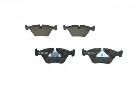 Тормозные колодки, дисковый тормоз.) BOSCH 0986424351