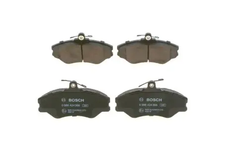 Тормозные колодки, дисковый тормоз.) BOSCH 0986424368