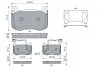 Тормозные колодки дисковые BOSCH 0986424385 (фото 5)