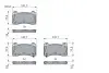 Тормозные колодки FORD P. FOCUS 2,3 RS AWD 15- BOSCH 0986424388 (фото 5)
