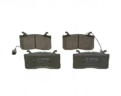 Колодки гальмівні дискові (комплект 4 шт) BOSCH 0 986 424 390
