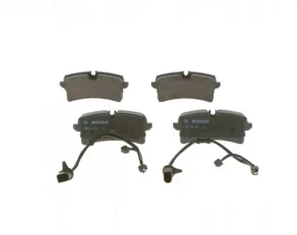 Комплект гальмівних колодок задн, BENTLEY MULSANNE, PORSCHE MACAN 2.0-6.8 09.09- BOSCH 0986424404
