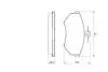 Тормозные колодки, дисковый тормоз.) BOSCH 0986424468 (фото 1)