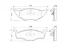 Тормозные колодки, дисковый тормоз.) BOSCH 0986424502 (фото 7)