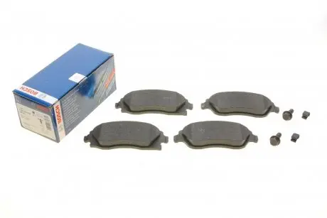Колодки гальмівні (передні) Opel Combo 01-/Corsa C 00-09/Meriva A 03-10/Tigra 04-10 BOSCH 0 986 424 527