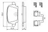Тормозные колодки дисковые BOSCH 0986424528 (фото 7)