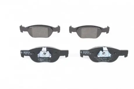 Тормозные колодки, дисковые. BOSCH 0986424544