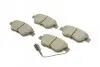 Колодки тормозные (передние) Citroen Nemo 10-/Peugeot Bipper/Fiat 500/500C 08-/Punto 12- (+датчики)) BOSCH 0 986 424 597 (фото 2)