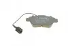 Колодки тормозные (передние) Citroen Nemo 10-/Peugeot Bipper/Fiat 500/500C 08-/Punto 12- (+датчики)) BOSCH 0 986 424 597 (фото 4)