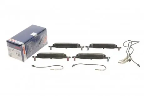 Тормозные колодки дисковые BOSCH 0986424598 (фото 1)