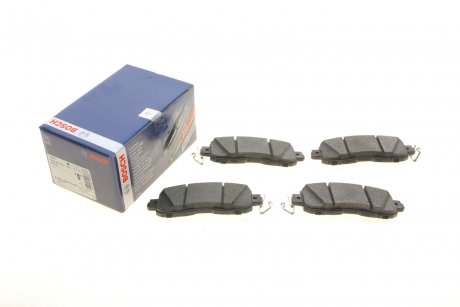 Тормозные колодки (передние) Nissan Leaf 10- BOSCH 0 986 424 638 (фото 1)