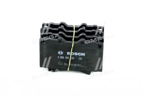 Колодки гальмівні (передні) Toyota Land Cruiser 100 98-07/Prado 02-10/Lexus LX 98-08 BOSCH 0 986 424 640