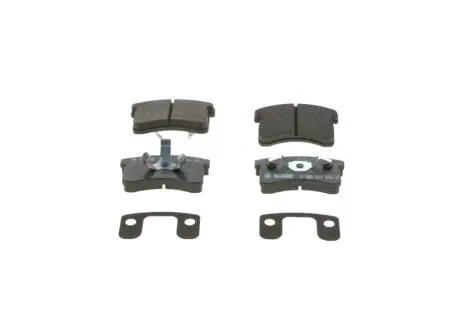 Тормозные колодки, дисковый тормоз.) BOSCH 0986424642