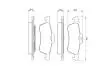Тормозные колодки, дисковый тормоз.) BOSCH 0986424654 (фото 1)