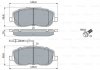 Колодки тормозные (передние) Citroen C8 02-/Jumpy/Fiat Scudo/Peugeot Expert 95-06/807 02- (+датчики) BOSCH 0 986 424 789 (фото 7)